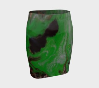 Green Fitted Skirt preview