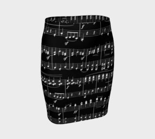 Aperçu de Sheet Music Fitted Skirt