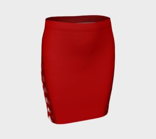 Cute Canada Skirts - Fitted Red preview