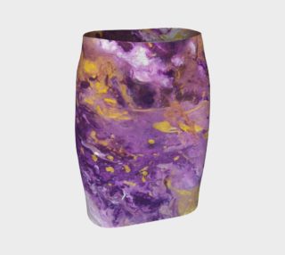 Aperçu de Violaceous Phoenix Fitted Skirt