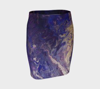 Aperçu de Purple Jasper Fitted Skirt