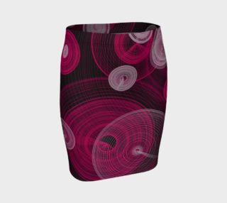 Circles Fitted Skirt preview
