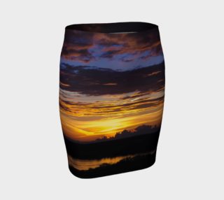 Sunset II Fitted Skirt preview