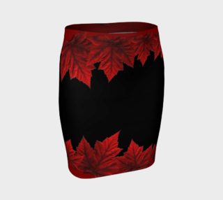 Canada Maple Leaf Skirts Canada Souvenir Skirt preview