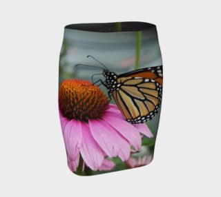 Aperçu de Monarch Butterfly Fitted Skirt