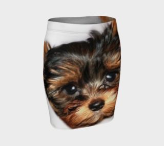 Yorkshire Terrier fitted skirt preview