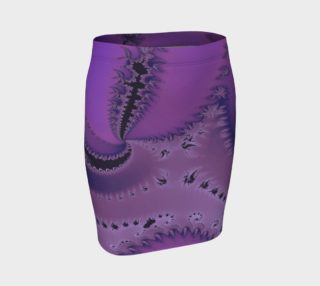 Purple Twilight Fitted Skirt preview