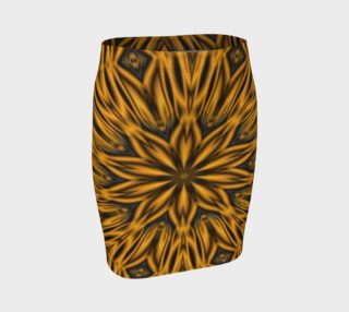 Tiger Stripes Fitted Skirt preview
