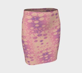 Puce Nebula Fitted Skirt preview
