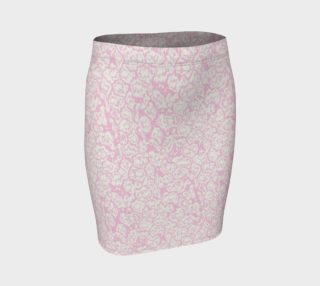 Pink Popcorn Fitted Skirt preview