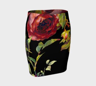 Evening Rose Fitted Skirt preview