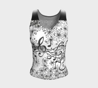 Garden Symphony Fitted Tank preview