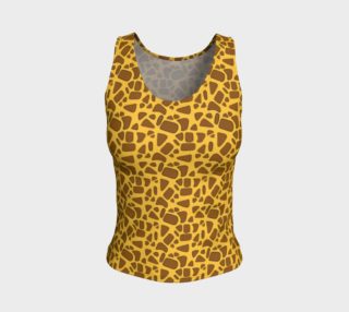 Giraffe Fitted Tank Top preview