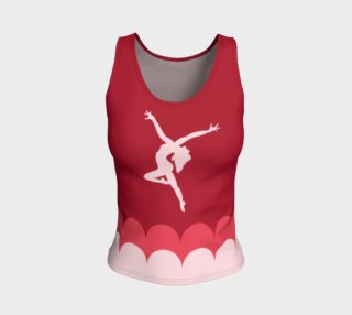 Dance Like Nobody's Watching Fitted Tank Top preview