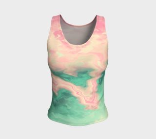 Coral Sway Fitted Tank Top preview