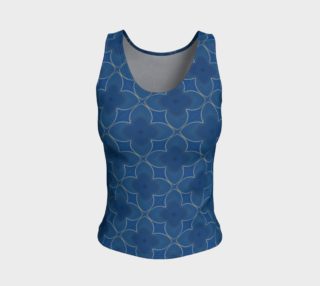 Aperçu de Indigo Pansy Tank Top