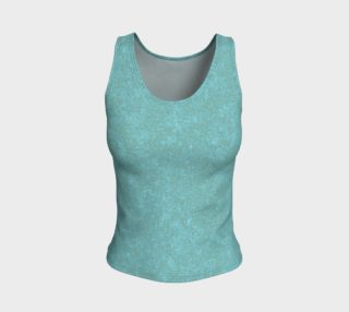 Fitted Tank Top - Zen - Smokey Teal preview