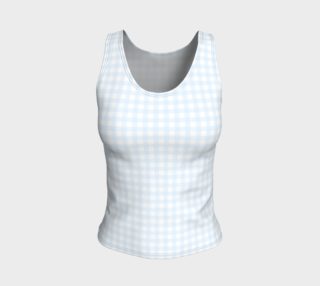 Gingham Fitted Tank Top preview