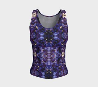 Amethyst Cluster Fitter Tank Top preview