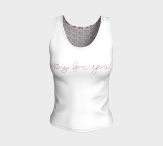 Falling For You Fitted Tank Top preview