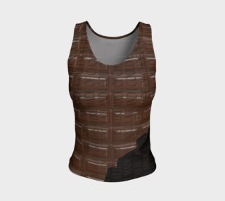 Chocolate Bar Fitted Tank Top preview