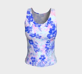 Spring Blossoms Fitted Tank Top preview
