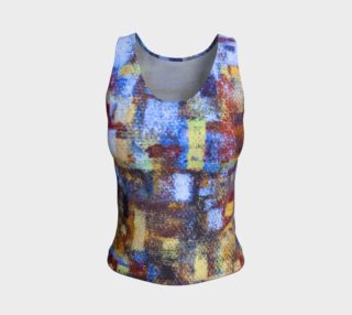 Abstract Mosaic with Blue Tank preview