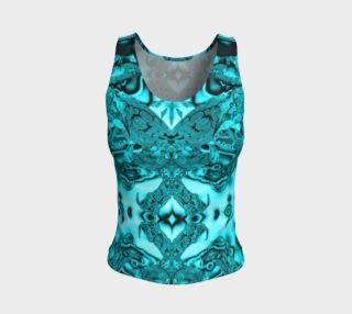 Turquoise Fractal Top preview