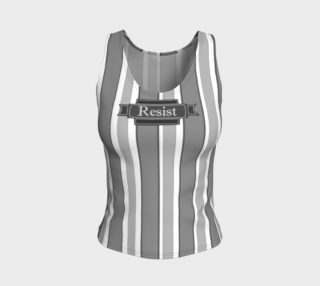 Aperçu de Resist gray and white stripes