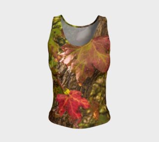 Fall Leaves Enhancement Fitted Tank Top preview