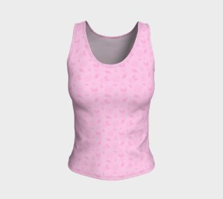 Cartoon Rose Fitted Tank Top preview