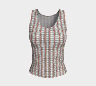 Classic Plaid Fitted Tank Top preview