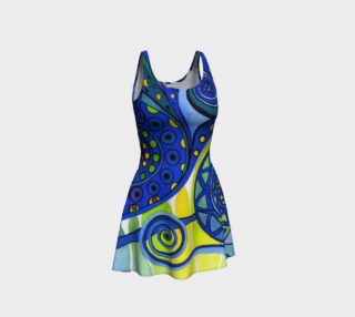 AURORA BOREALIS Flare Dress 2 preview