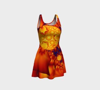Planetary Fire Flare Dress preview