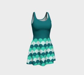 Mermaid Scales Flare Dress preview