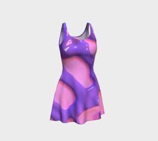 Purple Slime Flare Dress preview