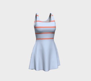 Light Blue and Coral Stripes preview