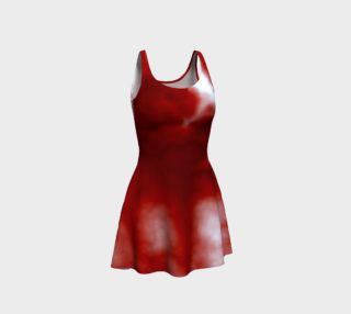 Cherry Cream Sky Flare Dress preview