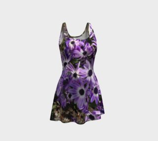 Purple Flowere Flare Dress preview