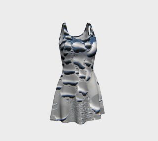 Silver Condensation Flare Dress preview
