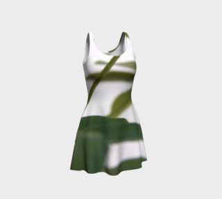 Green Art Flare Dress preview