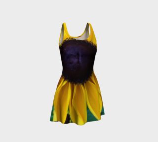 Looking Down the Black Eyed Susan Flare Dress preview