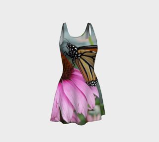Monarch Butterfly Flare Dress preview