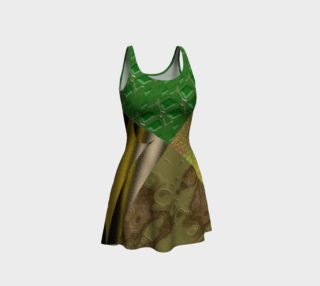 Patched in Camouflage Flare Dress preview