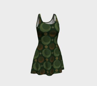 Camouflage Diamonds Flare Dress preview