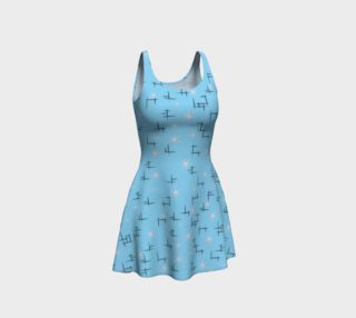 Baby Blue 50s Atomic Age Retro preview