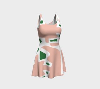 Pink Camouflage Flare dress preview