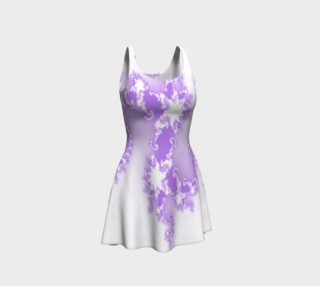 Purple Flame Burst Flare Dress preview
