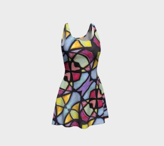 Metro Stained Glass Flare Dress preview