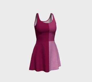 Dusty Rose Flare Dress preview